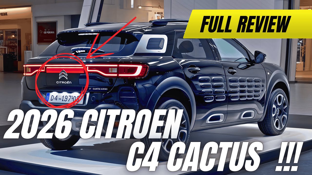 2026 Citron C4 Cactus  The Electric SUV Thats Redefining City Luxury!