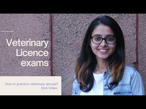 Video: How To Get A Veterinary License