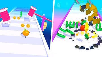 Fruit Fun Race 3D All Levels Gameplay ios android Mobile Walkthrough. Lasa Game. Subscribe Channel