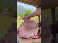 Juicy Camel Hump Seekh Kabab Cooked for the Village Children-ASMR Nature Cooking#shorts