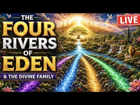 The Four Rivers of Eden & the Divine Family — From Genesis 2 to Revelation 22