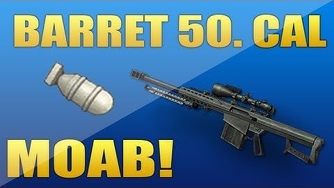 Silenced Barrett 50. cal Moab! - CoD: Mw3