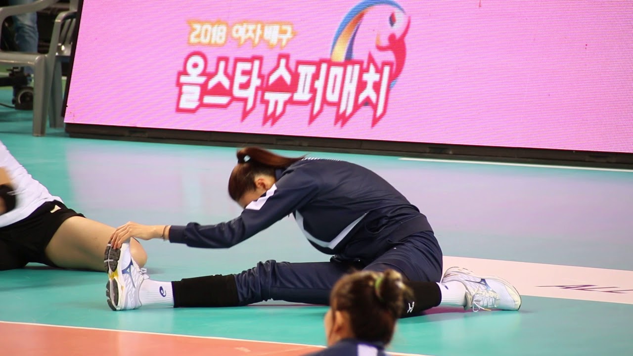 180408 한태배구올스타1/ 김연경(Kimyeonkoung)/ 입장&몸풀기/화질1080