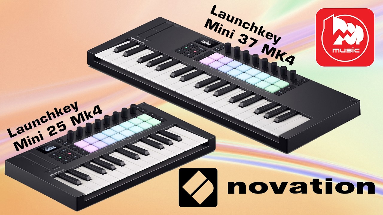 Novation Launchkey Mini MK4 MIDI Controllers | The fourth revision