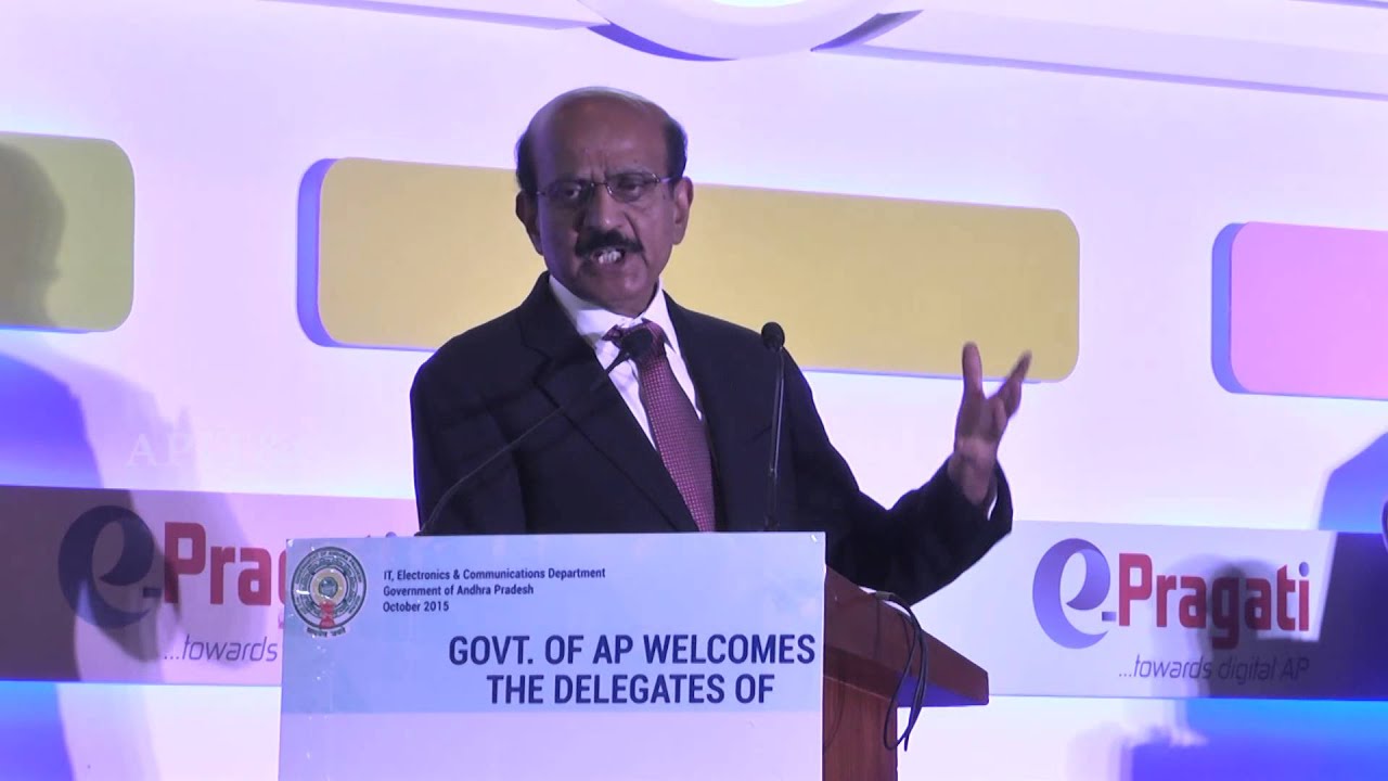 BVR Mohan Reddy Chairman Nasscom - E pragati towards Digital AP Launch