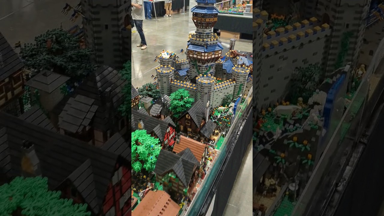 Huge LEGO Castle Kingdom by Dale Klein