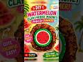 DIY Watermelon Clay Fridge Magnet 🍉 | Easy Summer Craft Idea | Cute &amp; Colorful ClayArt#youtubeshorts