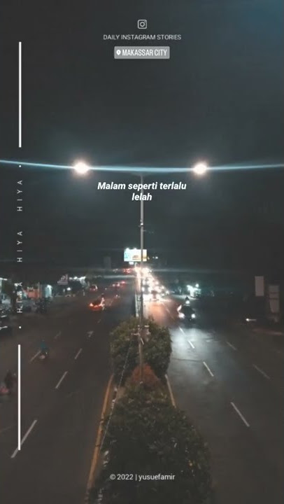 Kota Makassar di Malam Hari