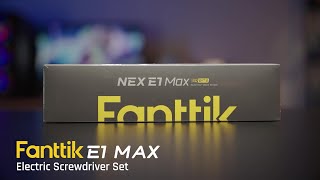 Vídeo: Fanttik Lfant00004 E1 Max Destornillador Electrico Inalambrico