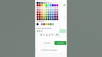 CheckBox com Formatação Condicional Google Sheets
