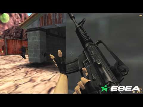 CS 1.6 THROWBACK Frag Clip: EG n0thing vs Redcode Wallbang Ace on de_nuke - POV In-Eyes Demo