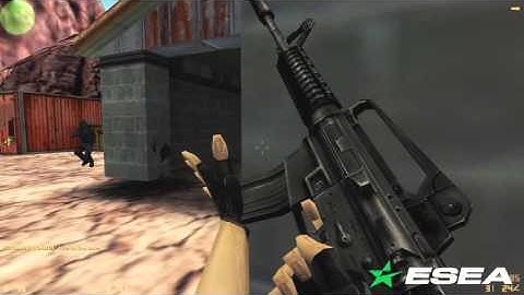 CS 1.6 THROWBACK Frag Clip: EG n0thing vs Redcode Wallbang Ace on de_nuke - POV In-Eyes Demo