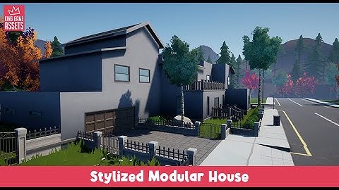 Stylized Modular House - Unreal Engine Marketplace
