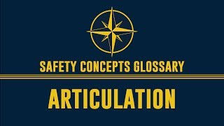 SC Glossary: Articulation