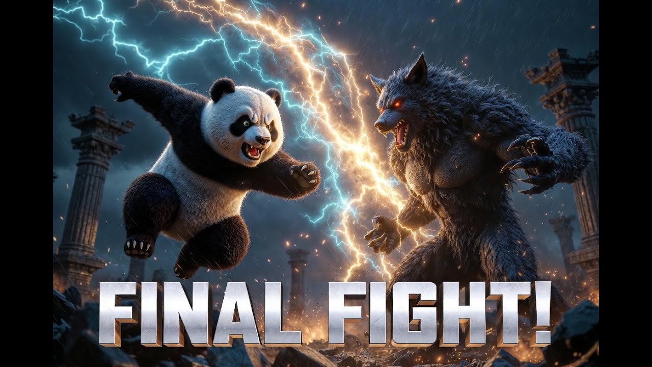 “He Dreamed of Being a Warrior… Until Destiny Chose Him | Epic Panda Animation Film”