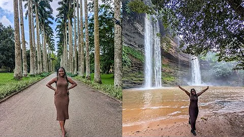 TRAVEL VLOG: spend the day with me | Aburi Botanical Gardens | Boti Falls | Ghana
