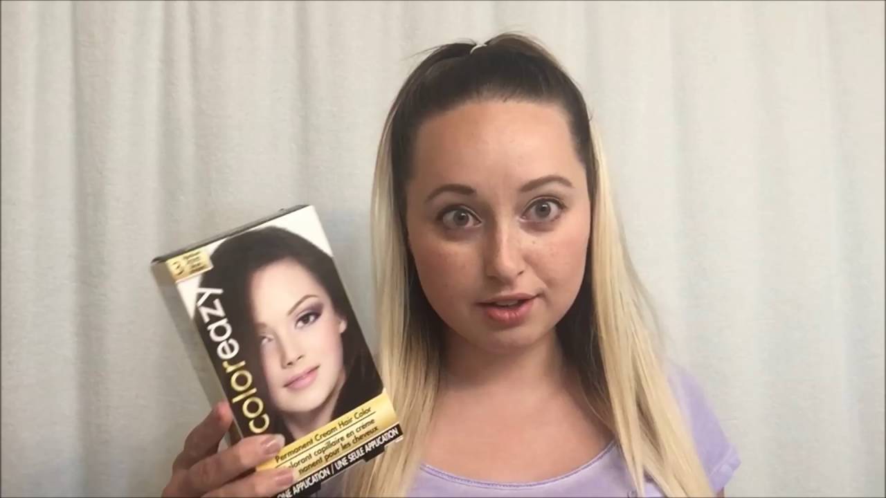 How To Box Color Bleached Hair Youtube