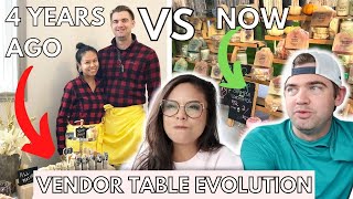 SOAP BUSINESS EVOLUTION: vendor tables | reacting to our first soap vendor displays