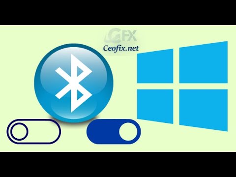 4 ways to turn on or off bluetooth in windows 10 - YouTube
