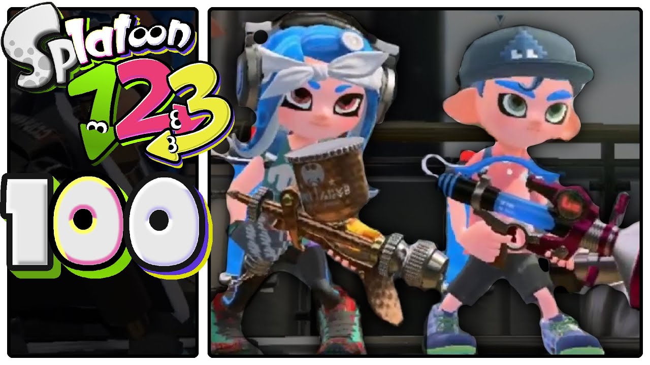 Part 100 Splatting With The Best Of Them | Splatoon 1 2 & 3 - YouTube