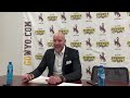 Wicks delivers postgame comments following loss to GCU