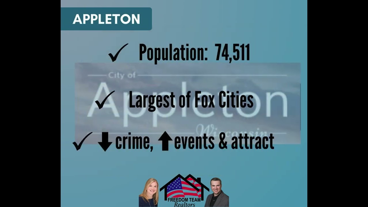 Take a closer look at The Fox Cities, Wisconsin area!