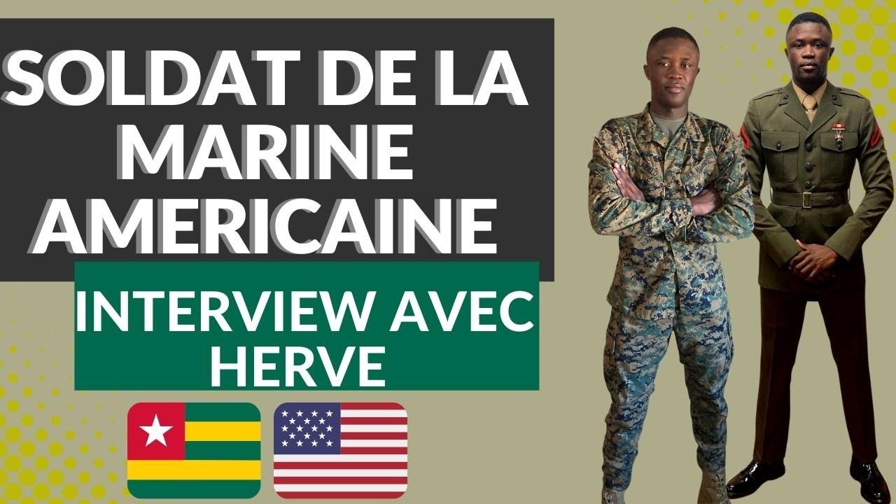 SOLDAT DANS LA MARINE AMERICAINE, HERVE NOUS PARTAGE SON EXPERIENCE