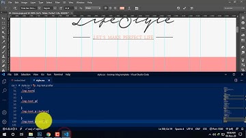 PSD to Bootstrap Bangla tutorial  | psd to html tutorial  |after, before logo section part-06