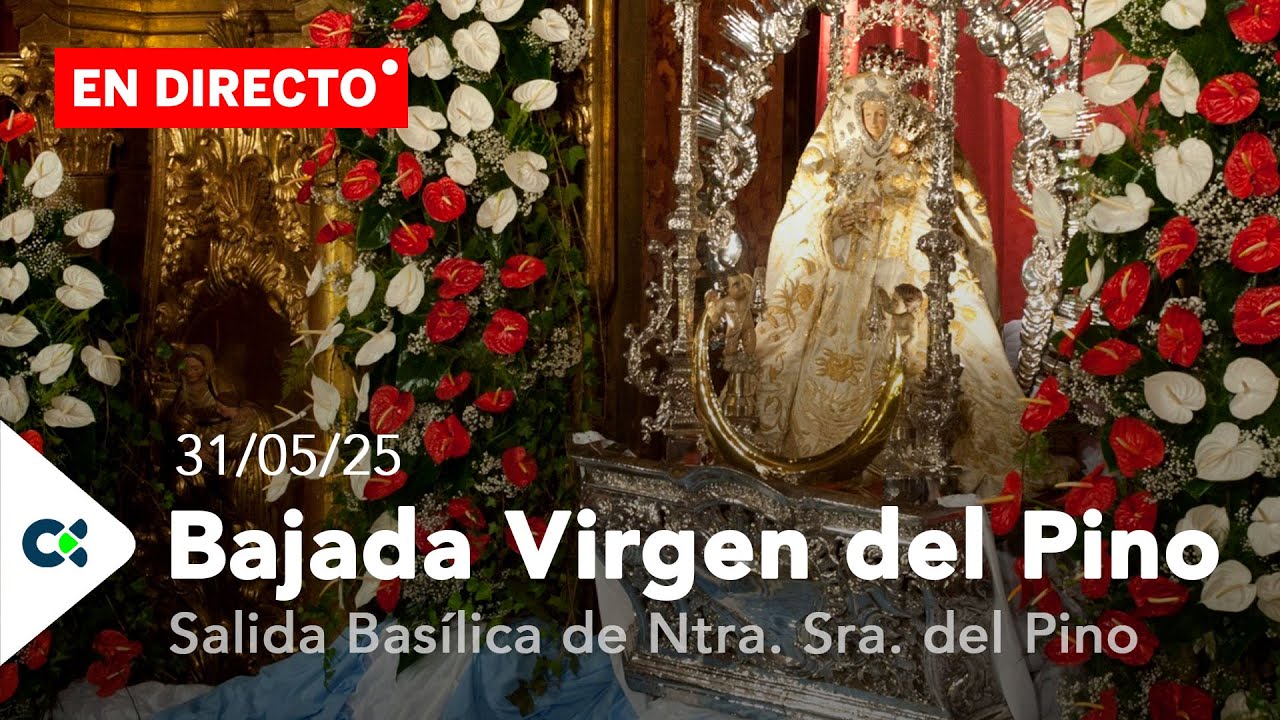 Salida desde Basílica de Ntra. Sra. del Pino | Bajada Virgen del Pino 2025
