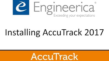 How To Install AccuTrack 2017