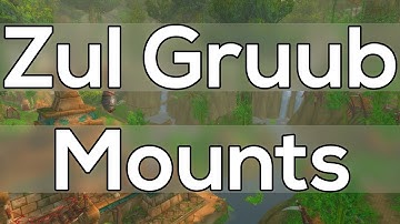 Armored Razzashi Raptor & Swift Zulian Panther Mount Guide