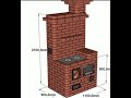 Оптимальные размеры домашней отопительной печи