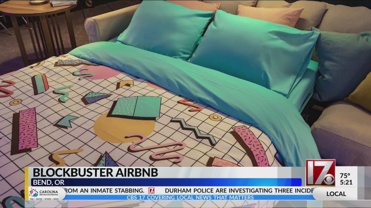 World S Last Blockbuster To Become Airbnb Youtube