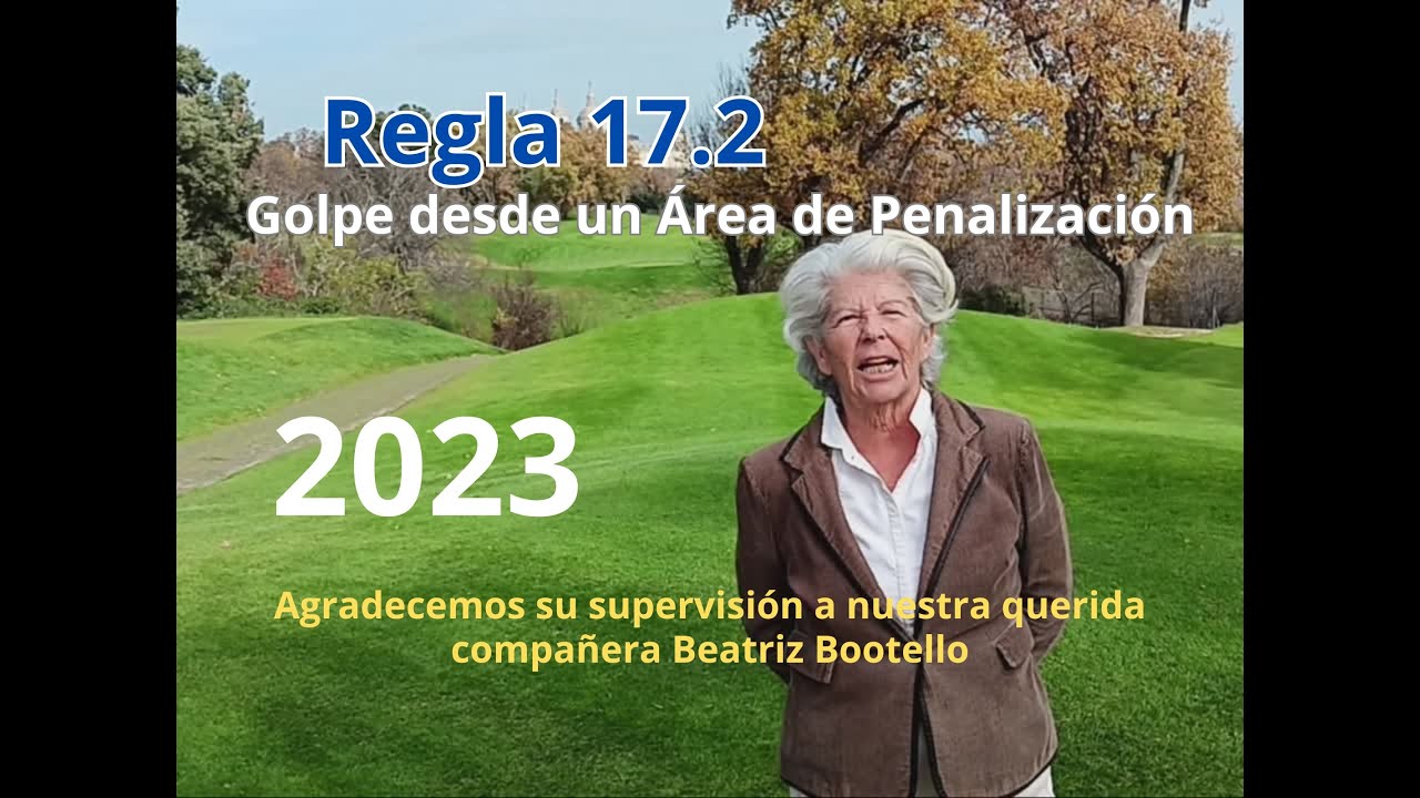 R 17 2 versión 2023. Golpe jugado desde dentro de un Área de Penalización.