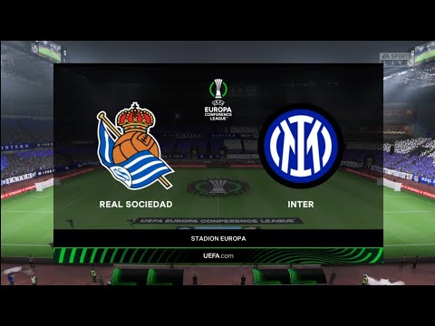 Full match FIFA 23 Real Sociedad vs Inter UEFA EUROPA Conference League
