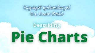 O/L English Pie Charts ඉක්මනින් ඉගෙනගමු | O/L Exam 2021 | O/L English Lessons | වලාකුළු ඉස්කෝලේ