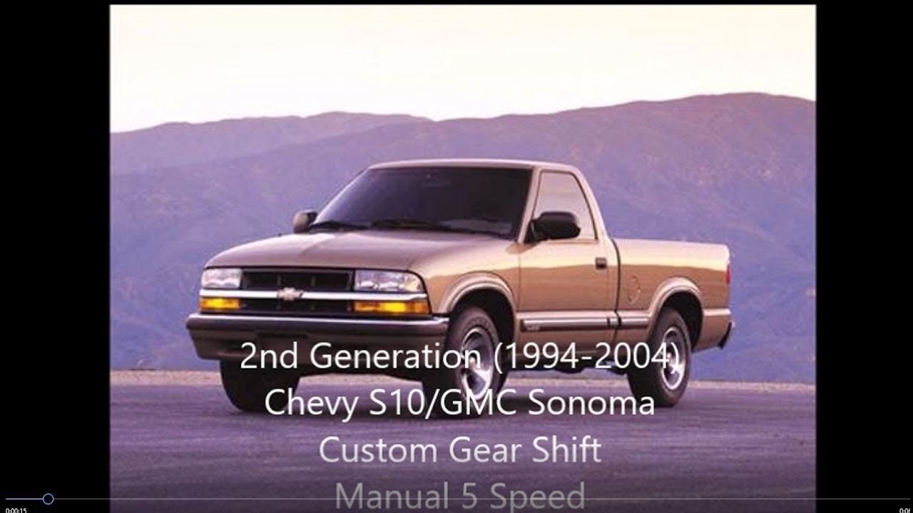 S10 Sonoma Custom Gear Shift Knob For Manual 5 Speed Truck S10 Sonoma Custom Gear Shift Knob For Manual 5 Speed Truck