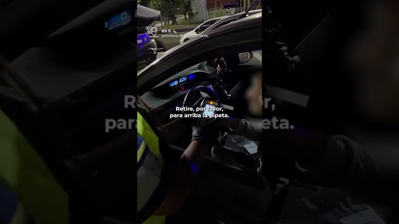 La ANSV detectó tres casos de alcoholemia con niveles altísimos en la provincia de Buenos Aires.