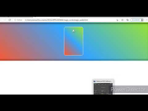 Magic Cards / Html and CSS