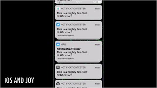 StackXI: ℹ️Grouped Notifications, iOS 12 Style Tweak iOS 11.3.1 screenshot 5