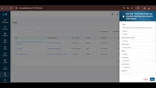 How to create or edit the task