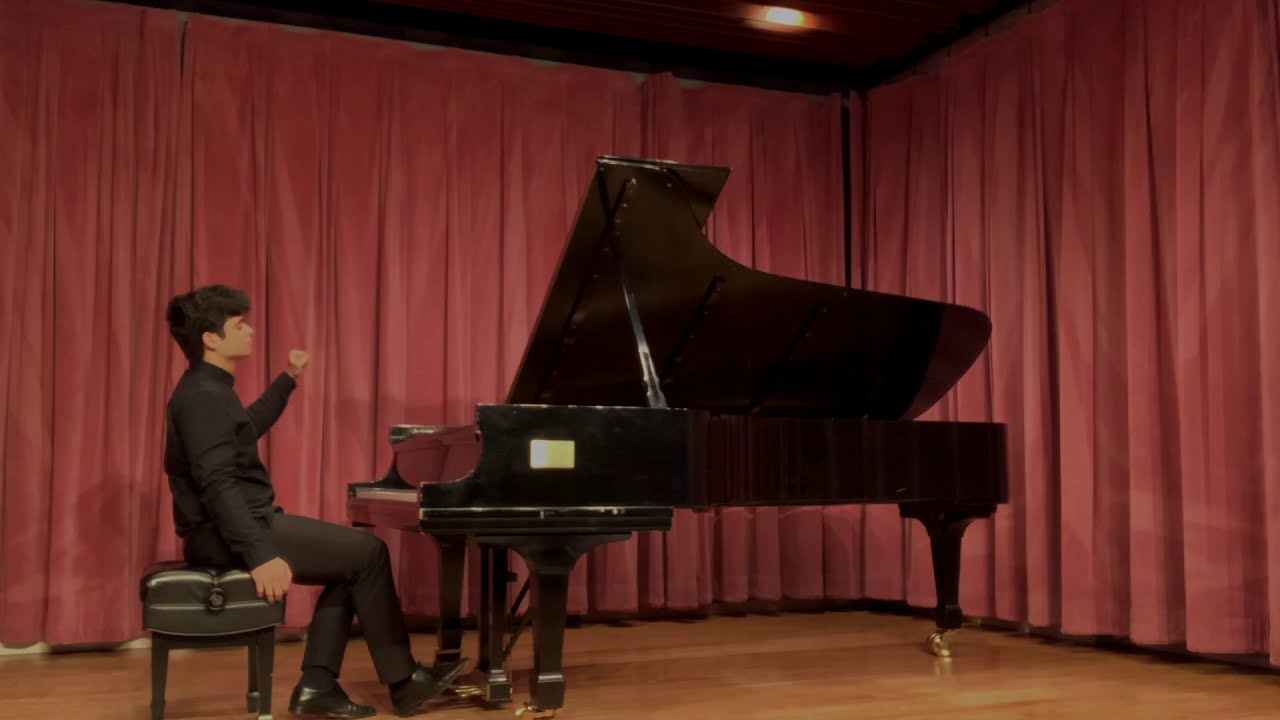 Ahmed Alom plays Chopin Etude op. 10 no. 1 in C major.