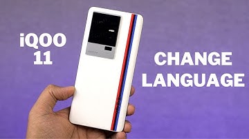 How to Change Language on iQOO 11