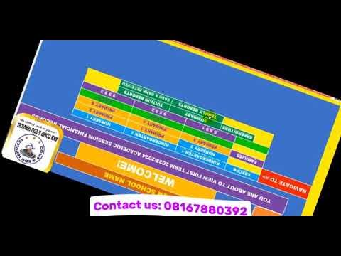AUTOMATED SCHOOL FEES MANAGEMENT SYSTEM - YouTube