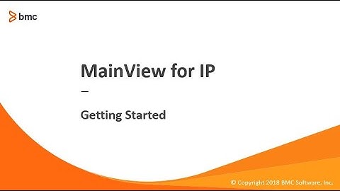 MainView for IP - Getting Started