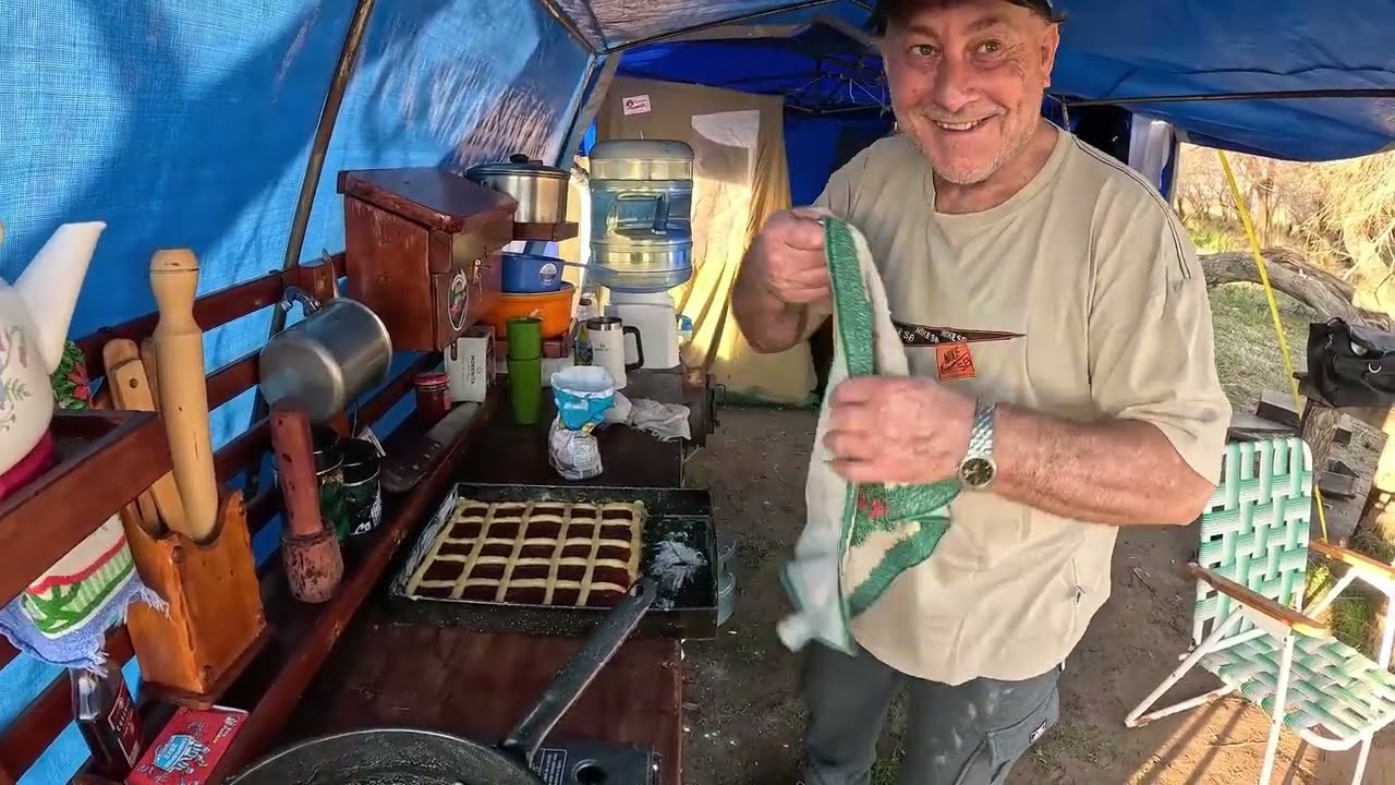 ACAMPE ,COCINA Y PESCA QUE MAS PEDIR