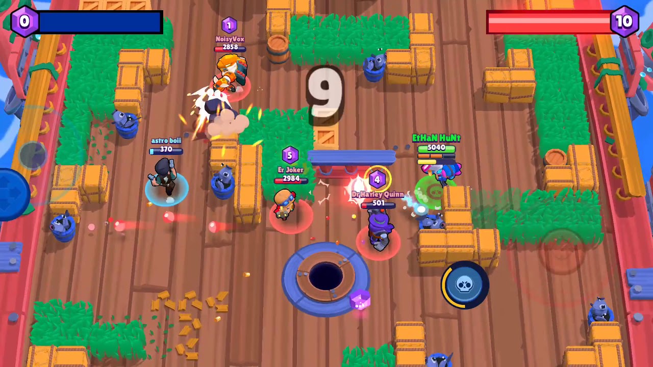Brawl Stars | Gem Grab | Time Out | GamePlay - YouTube