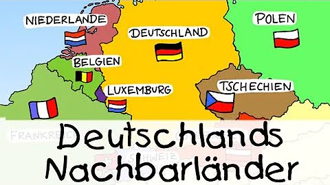 💡 Deutschlands Nachbarländer | Kinderlieder zum Lernen