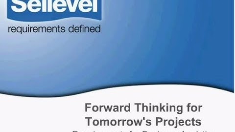 Projects Requirements for Business Analytics of Tomorrow - O