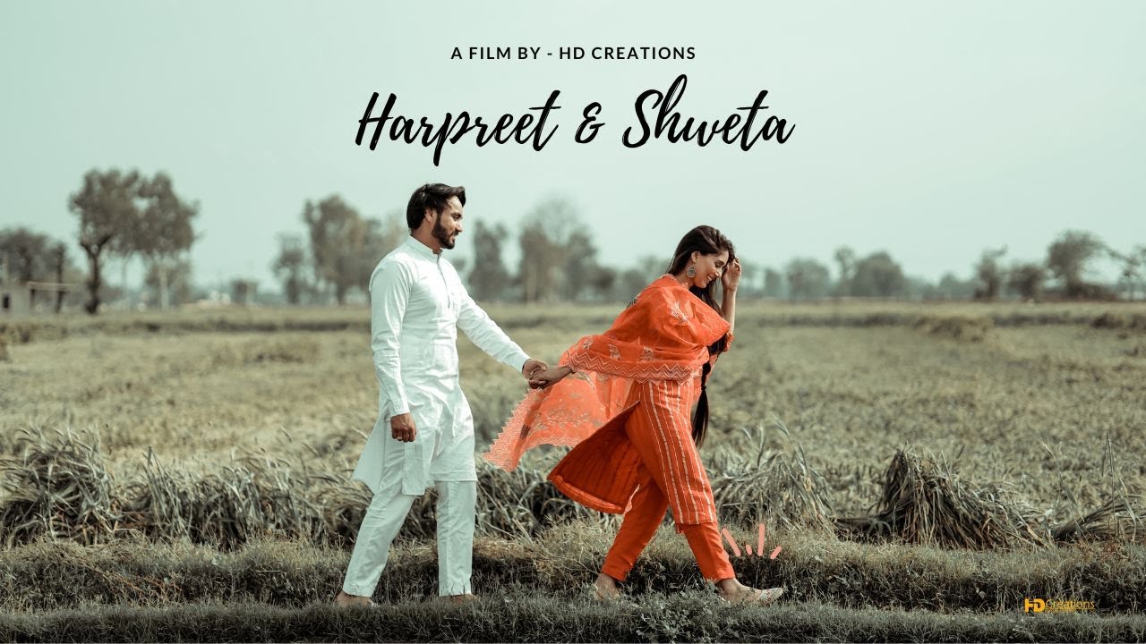 Best Punjabi Story | Harpreet & Shweta | Prewedding Video | HD creations